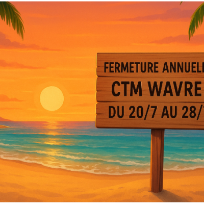 fermeture juillet